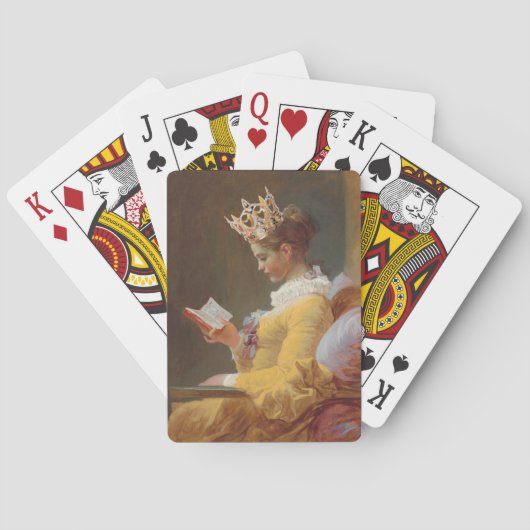 Hoe een koningin te zijn pokerkaarten (Achterkant)