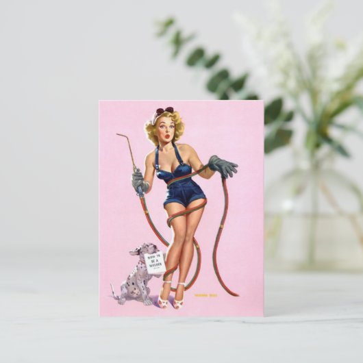 Hoe een  laserpin omhoog te zijn briefkaart (Staand voorkant)