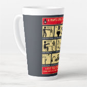 Hoe een papa gids te zijn latte mok (Linkerhoek)