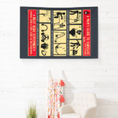 Hoe een papa gids te zijn spandoek (Insitu)