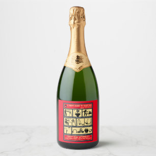 Hoe een papa gids te zijn sparkling wijnetiket