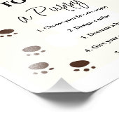 Hoe een puppy teken te adopteren foto afdruk (Hoek)