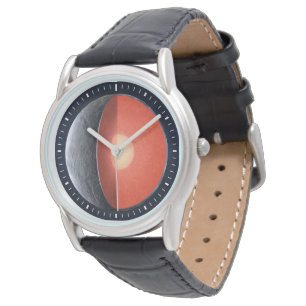 Hoe een rotsachtige planeet vormt. horloge
