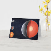 Hoe een rotsachtige planeet vormt. kaart (Gele Bloem)