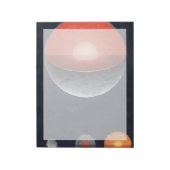 Hoe een rotsachtige planeet vormt. notitieblok (Linkerzijde)