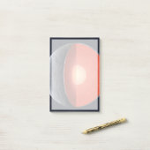 Hoe een rotsachtige planeet vormt. post-it® notes (Op bureau)