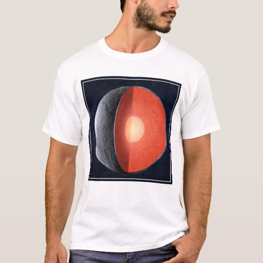 Hoe een rotsachtige planeet vormt. t-shirt (Voorkant)