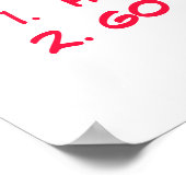 Hoe een strandlichaam, een grappige zomer poster (Hoek)