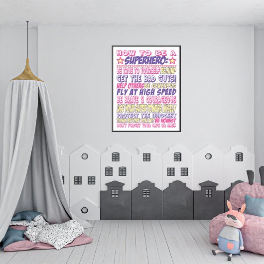 Hoe een superheld Print te zijn