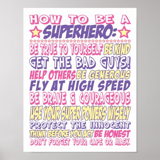 Hoe een superheld te zijn poster (Voorkant)