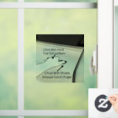 Hoe een Tesla Model 3 of Tesla Model Y deur te ope Raamsticker (Huis)