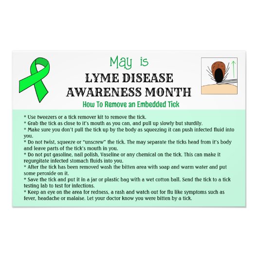 Hoe een Tick Education te verwijderen Foto Afdruk (Voorkant)