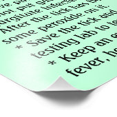 Hoe een Tick Education te verwijderen Foto Afdruk (Hoek)