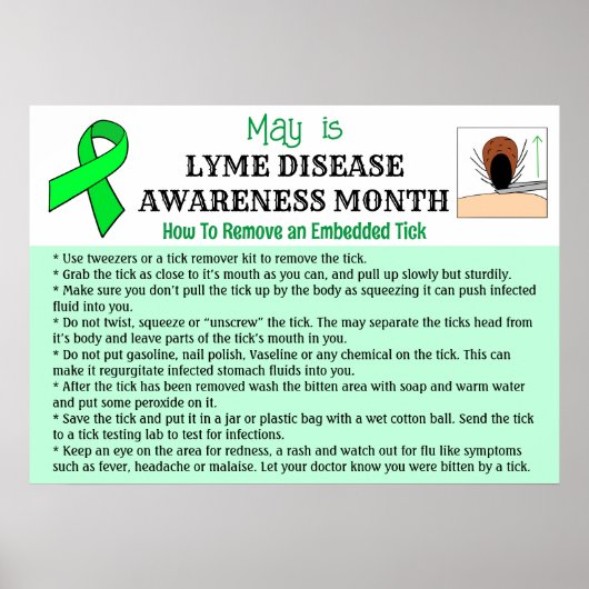 Hoe een Tick Education te verwijderen Poster (Voorkant)