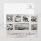 Hoe een torpedo-boot is gebouwd briefkaart (Voorkant / Achterkant)