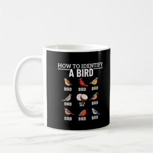 Hoe een vogel te identificeren Grappige vogelspott Koffiemok