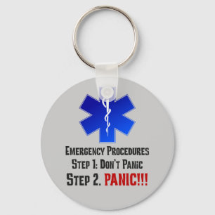 Hoe EMT's reageren op uw noodsituatie Sleutelhanger