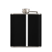 Hoe en een erlenmeyer van Rum, Pirate Heupfles (Achterkant)