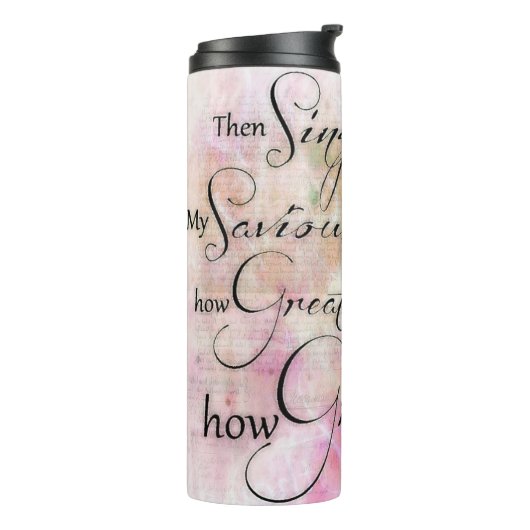 Hoe fantastisch je kunst thermosbeker (Gedraaid links)