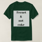 Hoe fernet moet worden drink t-shirt (Design voorkant)