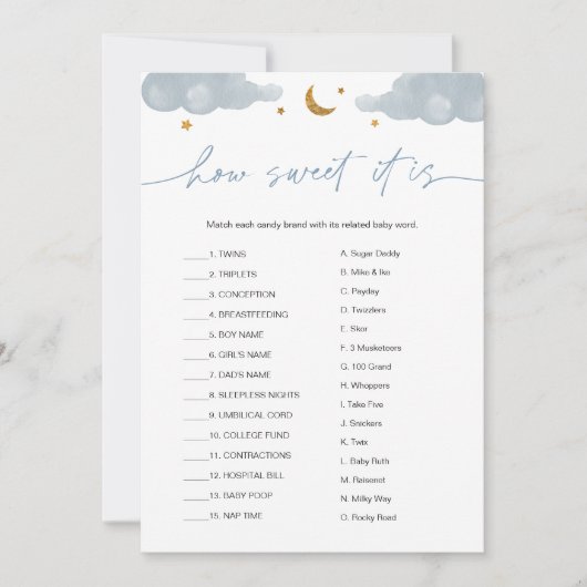 Hoe fijn is het dat het Snoep Bar Twinkle Star-spe Kaart (Voorkant)