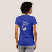 HOE FUNKER IS UW CHICKEN, HOE VERLIES IS UW GOOSE? T-SHIRT (Achterkant volledig)