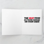 HOE FUNNY BLOND SEXY BIRTHDAY GROTE KAART VOOR HEM (Binnen)