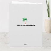 HOE FUNNY BLOND SEXY BIRTHDAY GROTE KAART VOOR HEM (Achterkant)