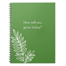 Hoe ga je vandaag groeien Notitieboek