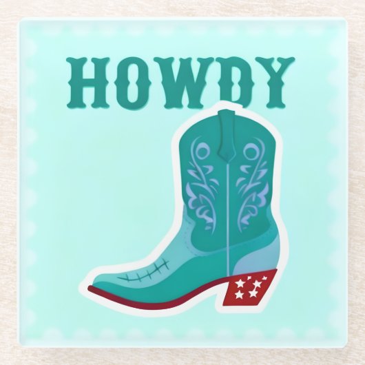 HOE GAA JE Bar Glas Onderzetter (Voorkant)