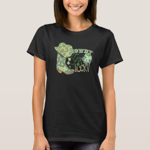 Hoe gaat het Gelukkige St Patricks Dag Cowgirl Gel T-shirt