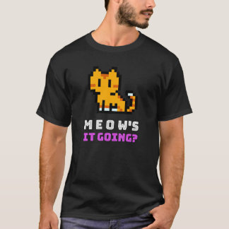 Hoe gaat het? Kattenhemd T-shirt