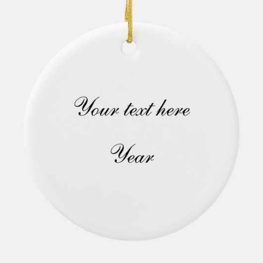 Hoe gaat het? keramisch ornament (Achterkant)