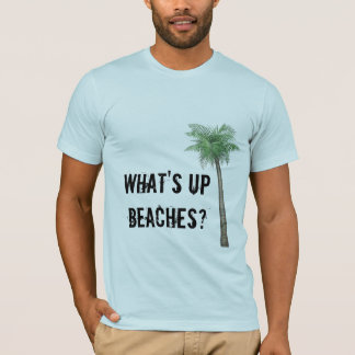 Hoe gaat het met de stranden? t-shirt