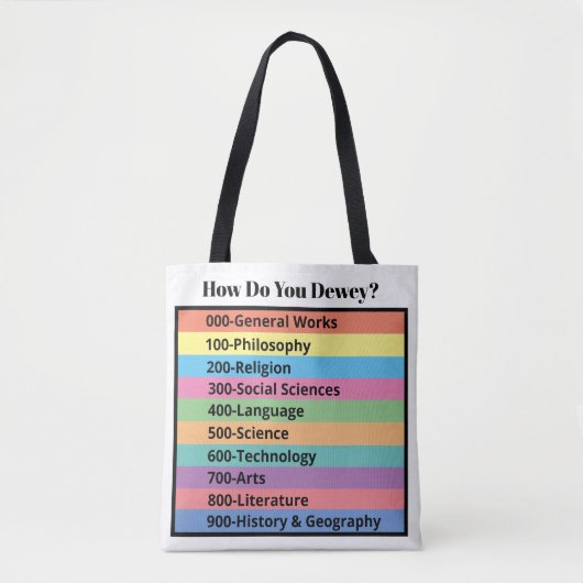 Hoe gaat het met Dewey? Tote Bag (Voorkant)
