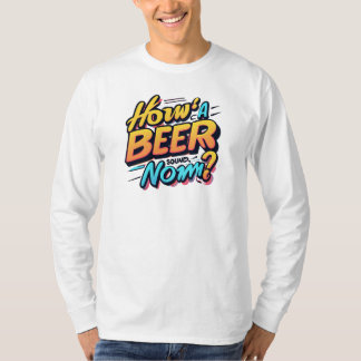 Hoe gaat het met het biergeluid? Norm? T-Shirt
