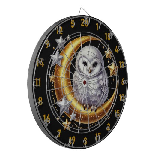 Hoe gaat het met je dartkampioen? dartbord (Voorkant Links)