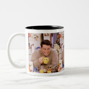 "Hoe gaat het met je?" Geniet in stijl met de Joey Tweekleurige Koffiemok