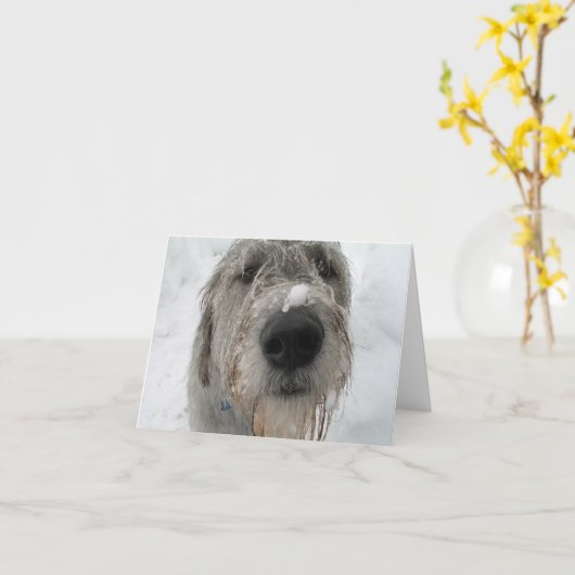 Hoe gaat het met je? kaart (Gele Bloem)