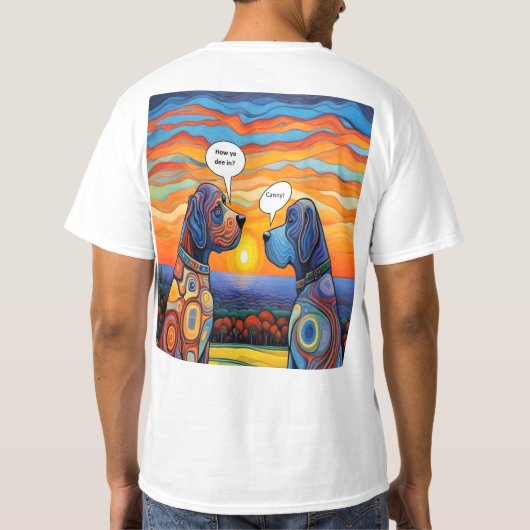 Hoe gaat het met je t-shirt (Achterkant)
