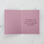 Hoe gaat het met jou? Denk aan jou Kaart (Binnen)