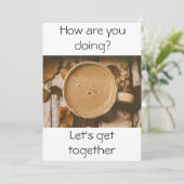 Hoe gaat het met jou? kaart (Staand voorkant)
