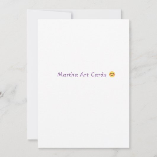 Hoe gaat het met jou? kaart (Achterkant)