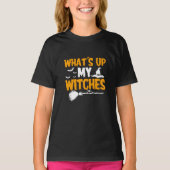 Hoe gaat het met mijn heksen? | Halloween T-shirt (Voorkant)