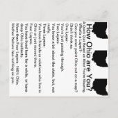 Hoe gaat het met Ohio? Briefkaart (Voorkant)