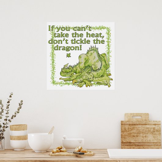 Hoe gaat het met zaken? poster (Keuken)