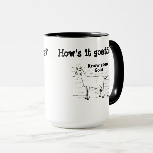 Hoe gaat het? mok (Voorkant rechts)