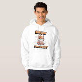 Hoe gaat het? Schattigee Funny Cat Pun voor Pet Lo Hoodie (Voorkant volledig)