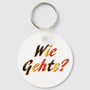 Hoe gaat het? sleutelhanger