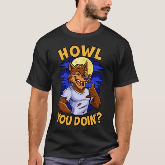 Hoe gaat het? t-shirt (Voorkant)